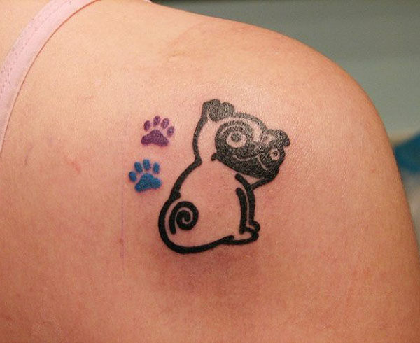 tatuajes de perros para mujer