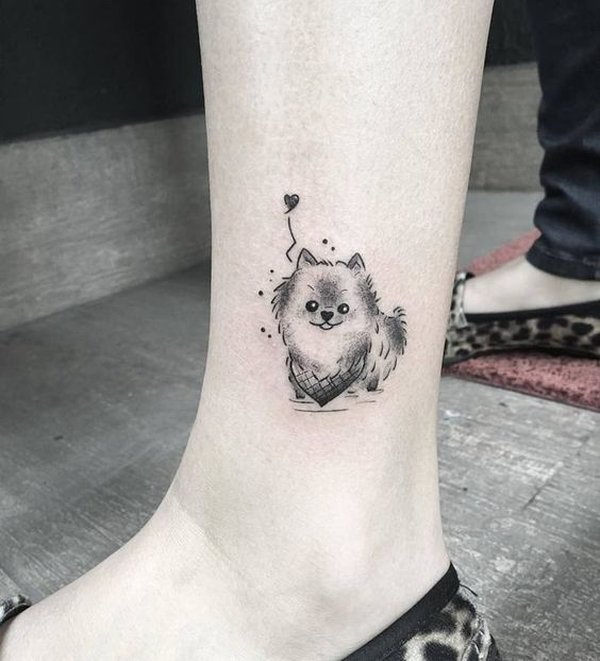 tatuajes de perros para mujeres